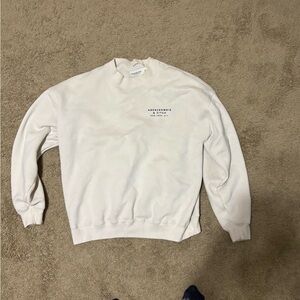 Abercrombie & Fitch Women’s Cream Sweater